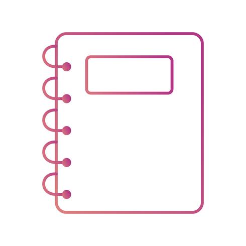 Notepad Vector Icon