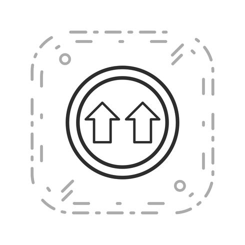 Vector Give Way IconVector Give Way Icon