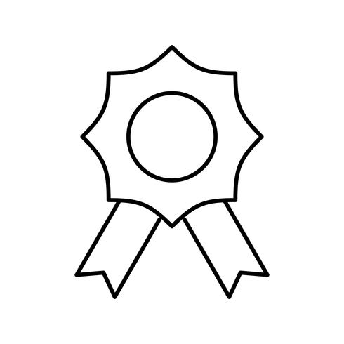Icono de vector de premio
