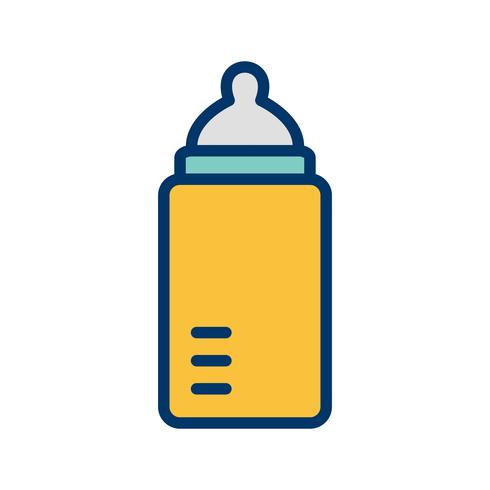 Baby Bottle Vector Icon