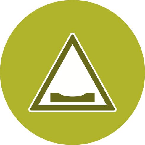 Vector Road dips Icon