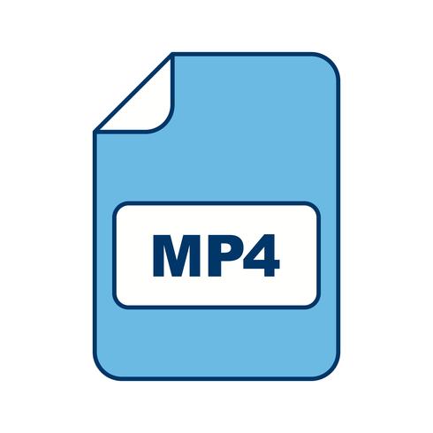 MP4 Vector Icon