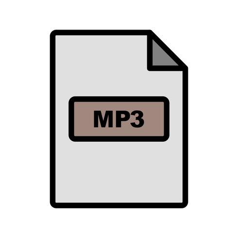 MP3 Vector Icon