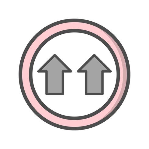 Vector Give Way IconVector Give Way Icon