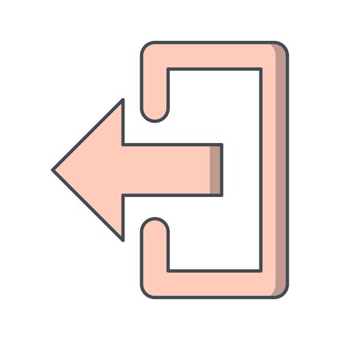 Logout Vector Icon
