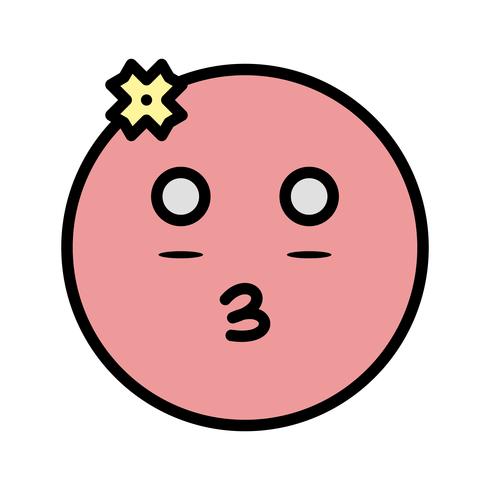 Icono de Vector de chica Emoji