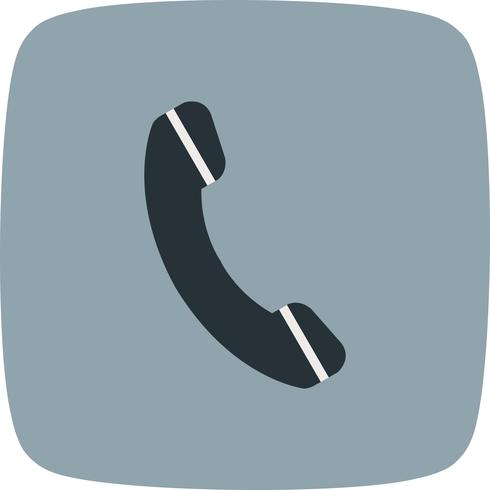 Icono de vector de llamada
