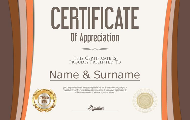 Certificate vector