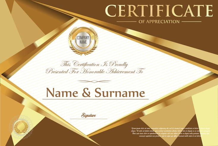 Certificate vector