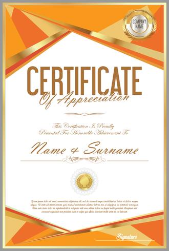 Certificate vector