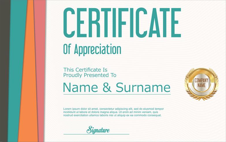 Certificate vector