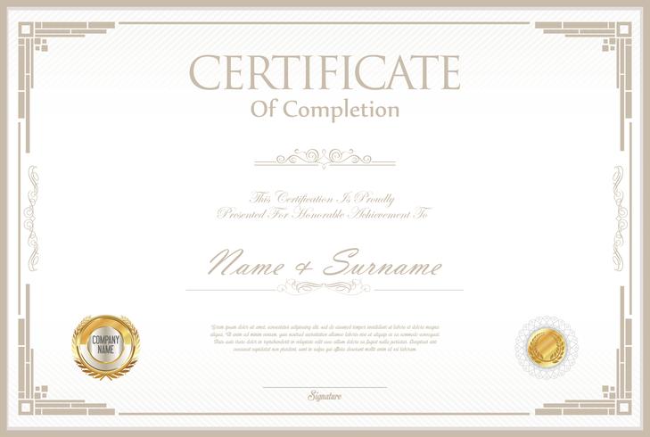 Certificate vector