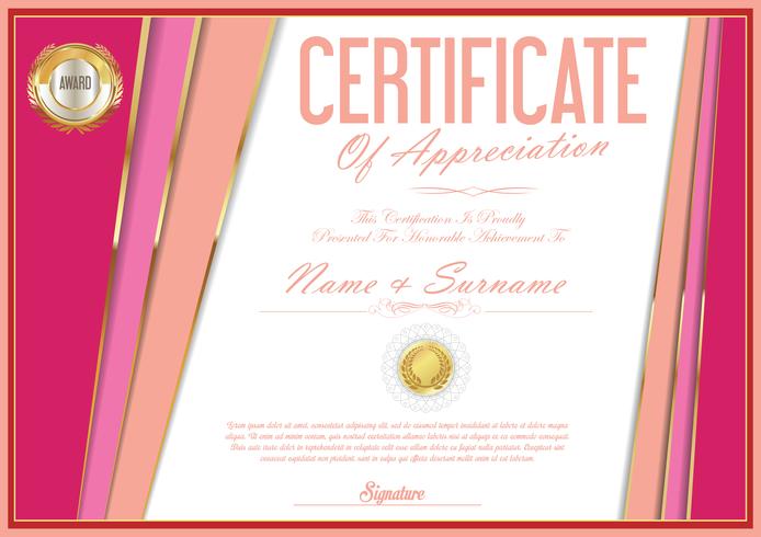 Certificate vector