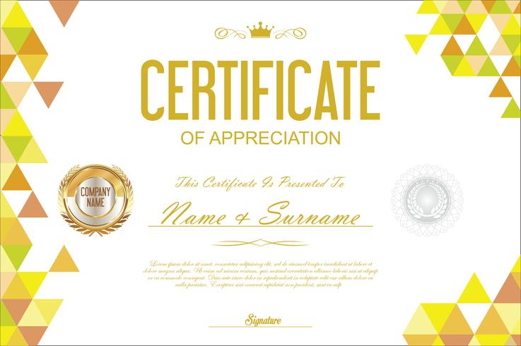 Certificate vector