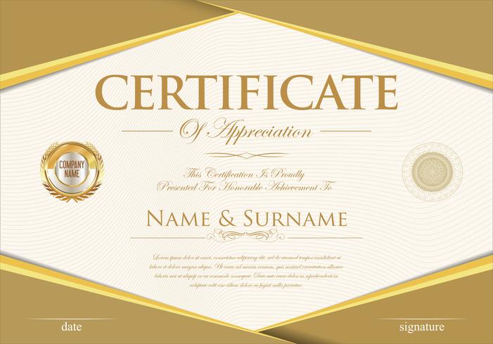 Certificate vector