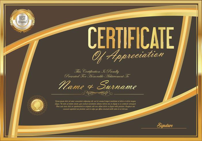 Certificate vector