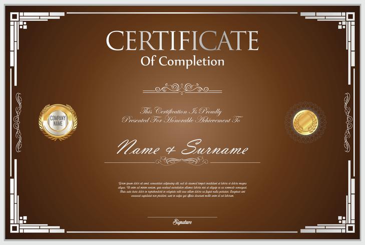 Certificate vector