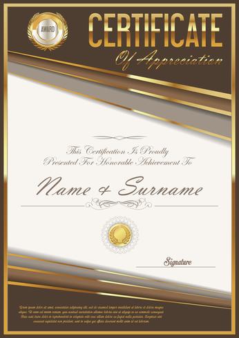 Certificate vector