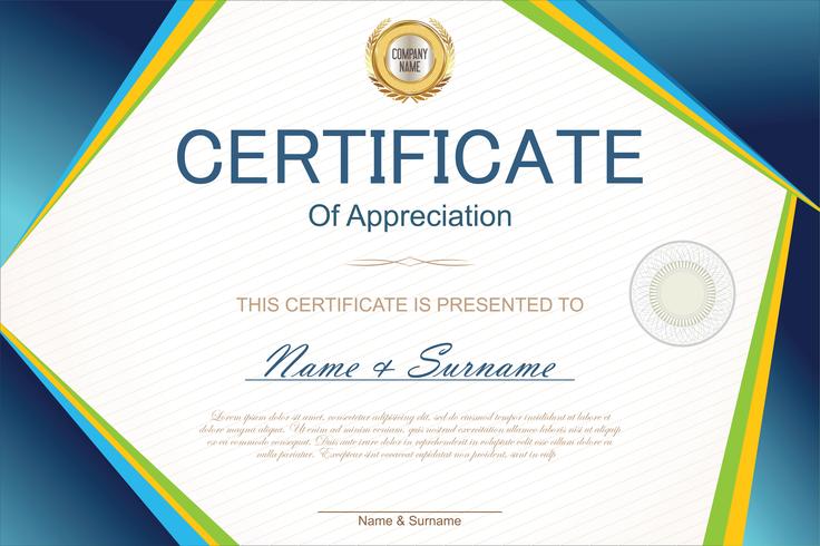 Certificate vector