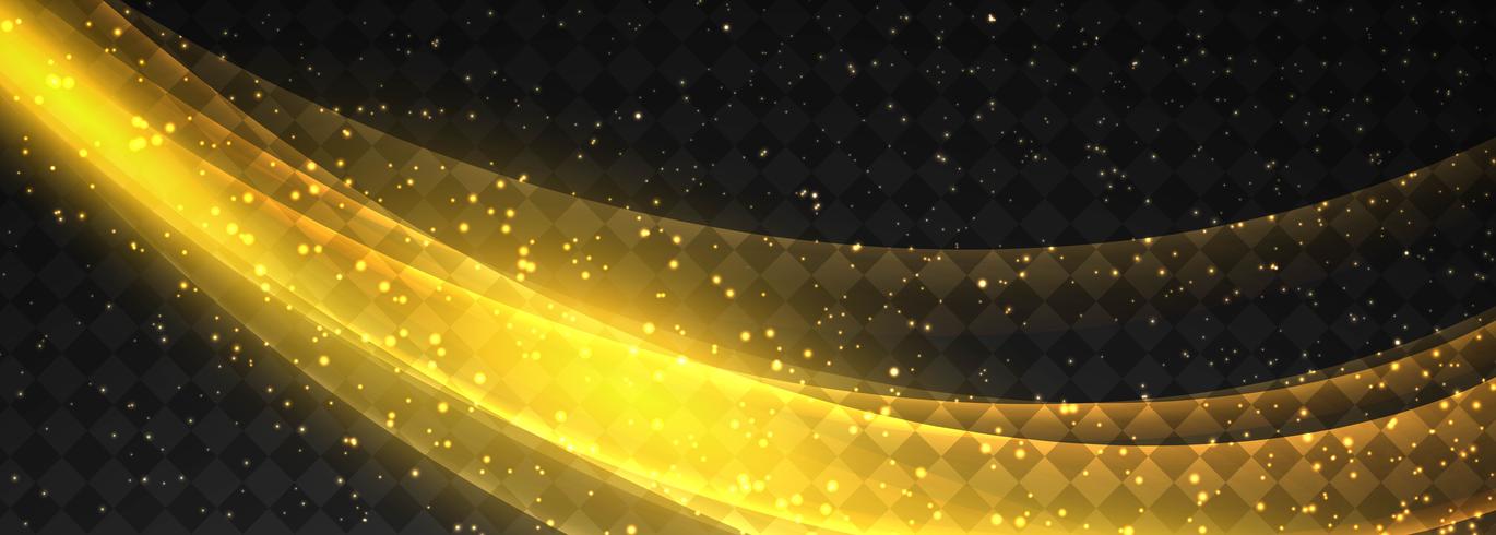 Beautiful creative wave banner template design vector