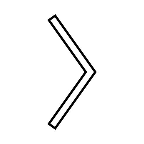 Line Black Icon vector