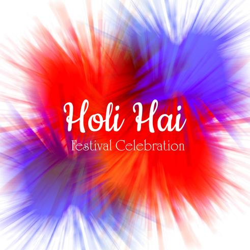 Happy holi colorful celebration for card background vector