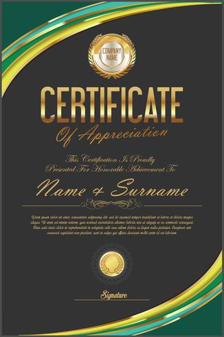 Certificate vector