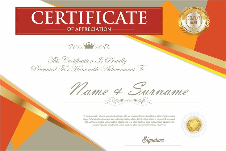 Certificate vector