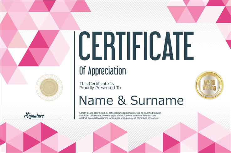 Certificate vector