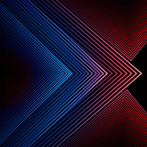 Abstract colorful geometric lines background  vector