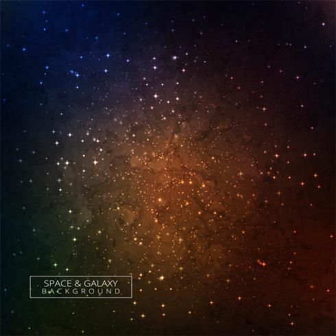 Galaxy In Space Beauty Of Universe Colorful Background Download