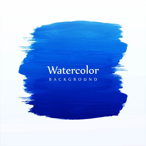 Soft hand draw watercolor brush vector