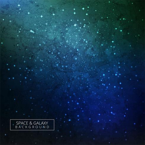 Galaxy Background Colorful Design vector