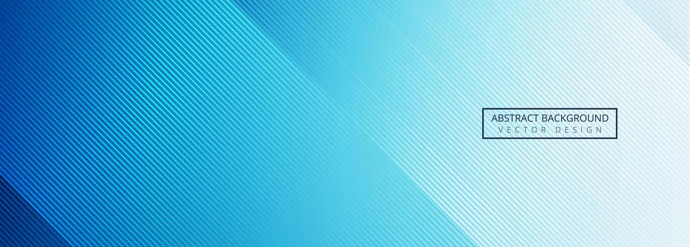 Beautiful shiny blue lines banner design vector