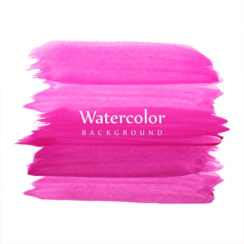 Hand Draw Watercolor Strokes Background vector