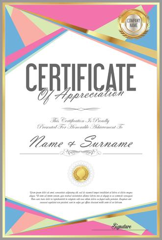 Certificate vector