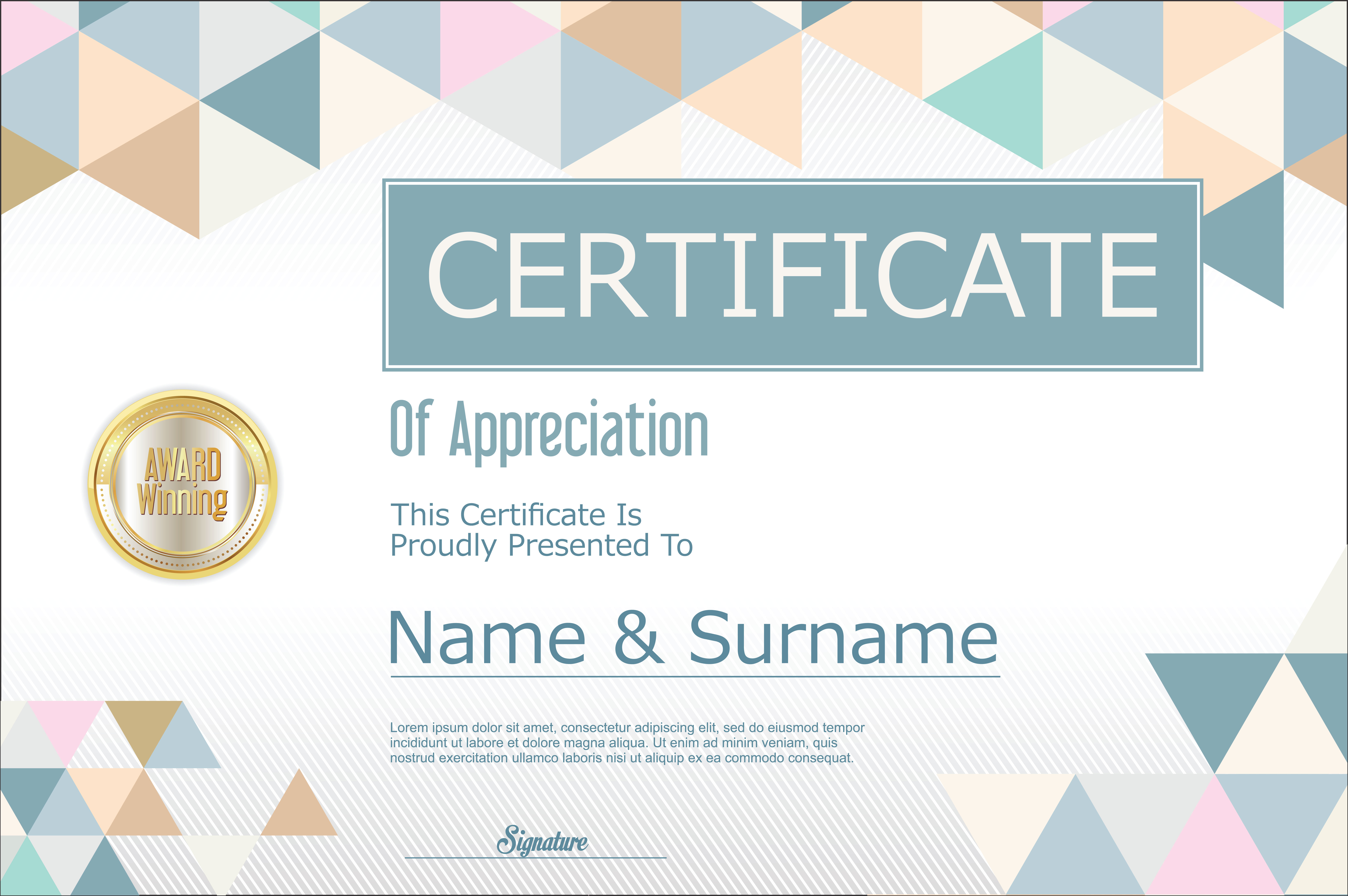 Certificate 382063 - Download Free Vectors, Clipart Graphics & Vector Art