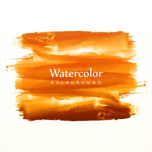 Soft hand draw watercolor brush vector