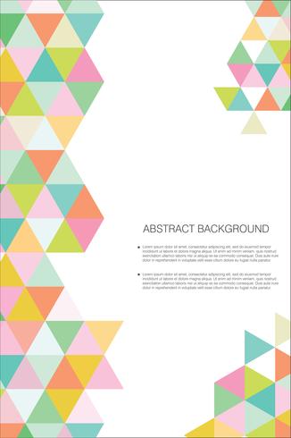 Modern design abstract template vector