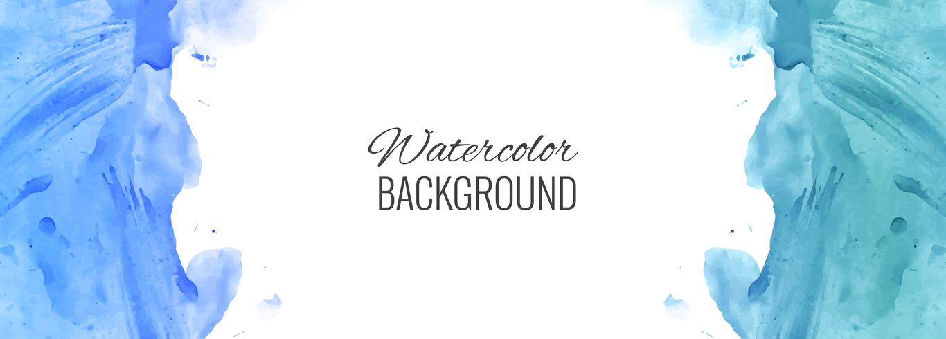 Abstract Colorful Watercolor Banner Background Download Free