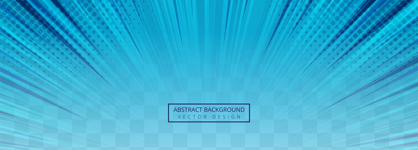 Abstract blue rays transparent background  vector