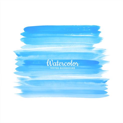 Soft hand draw watercolor brush vector