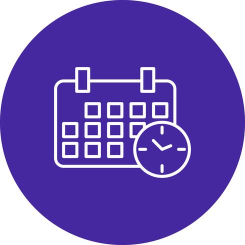 Vector calendar icon