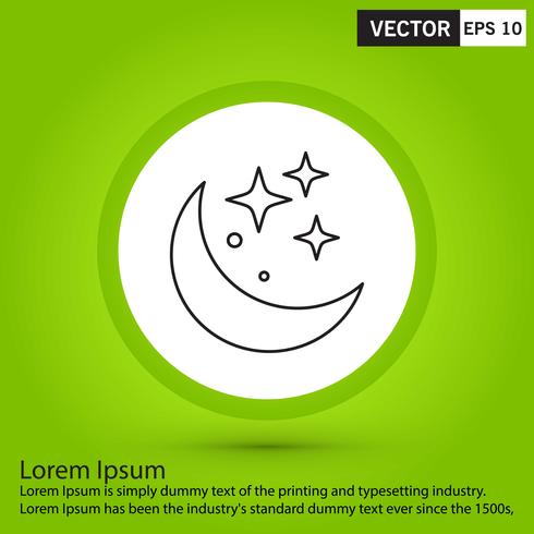 Perfect black icon,vector or pictogram illustration on green background. vector