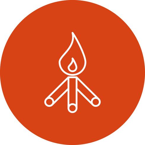 Vector fire icon