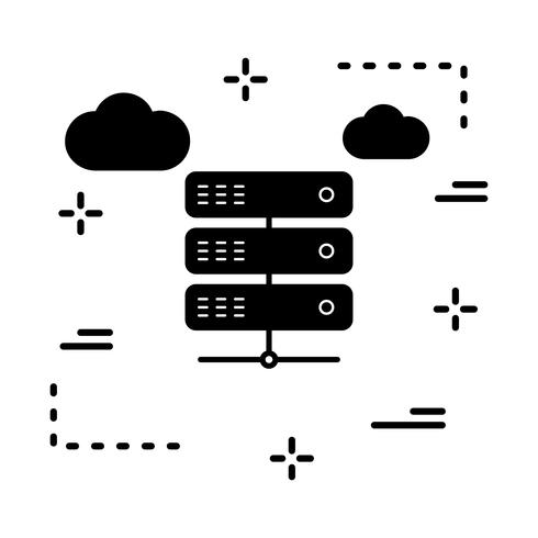 vector server icon 