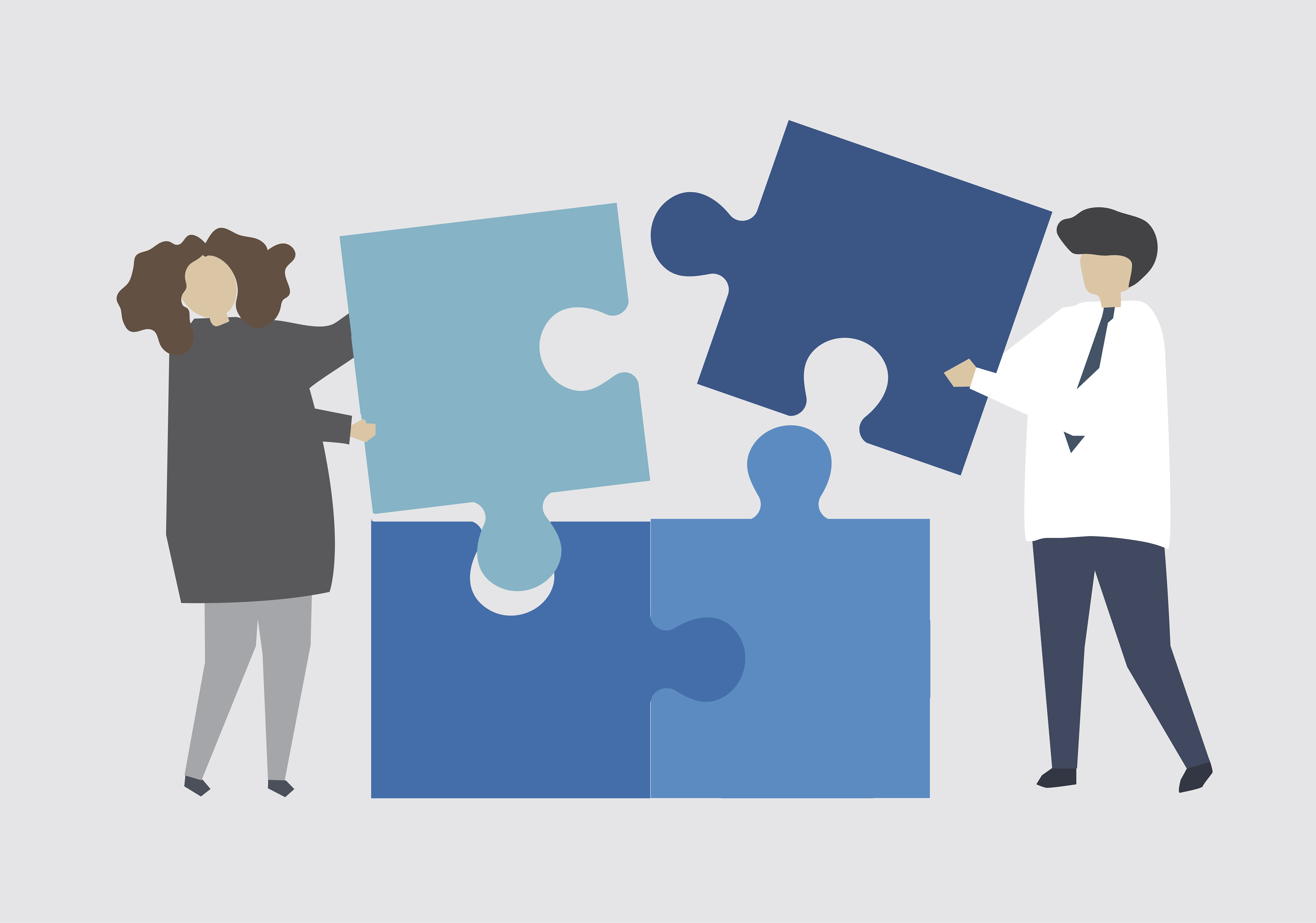 Teamwork Puzzle Pieces Clip Art