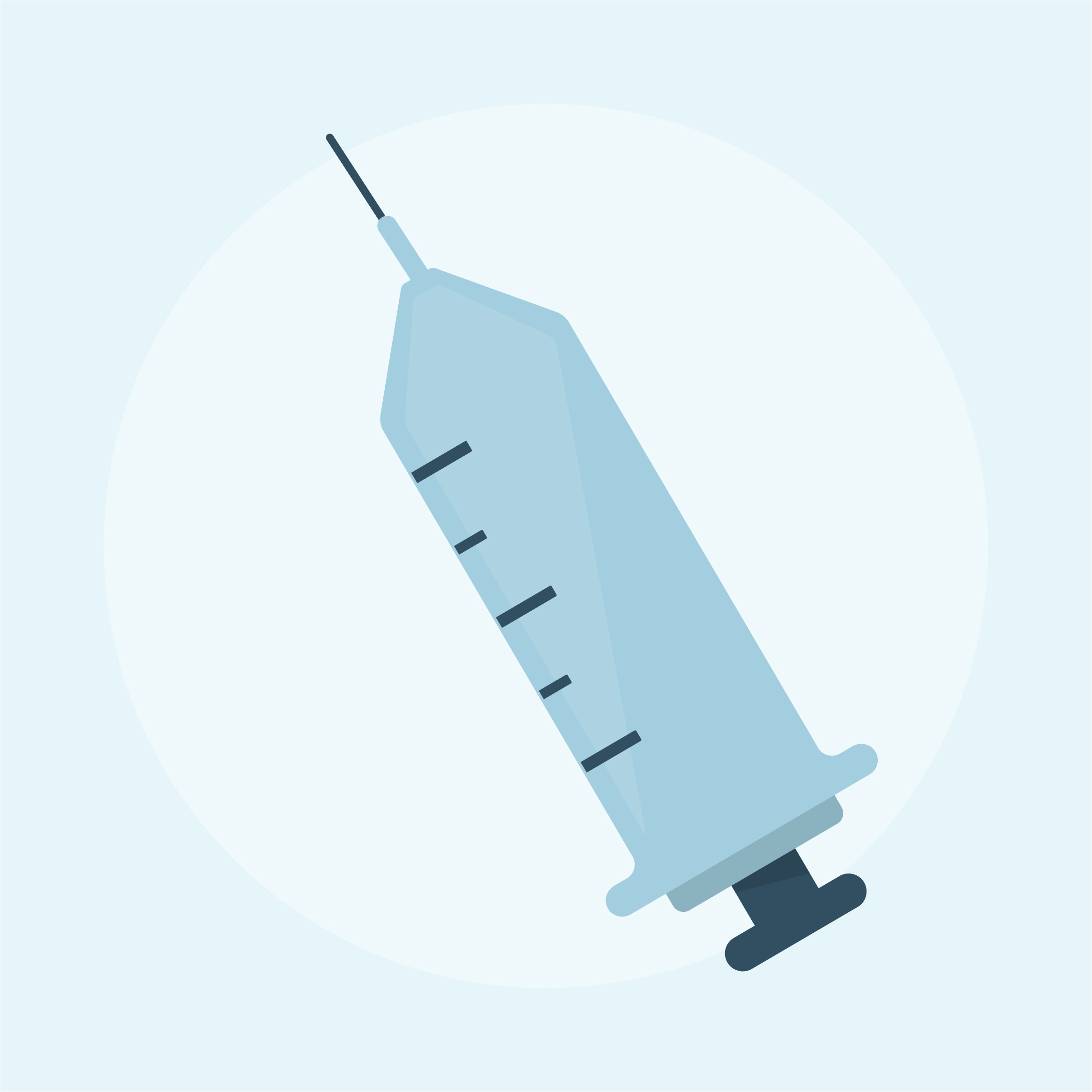 Illustration of medical injection syringe Download Free Vectors