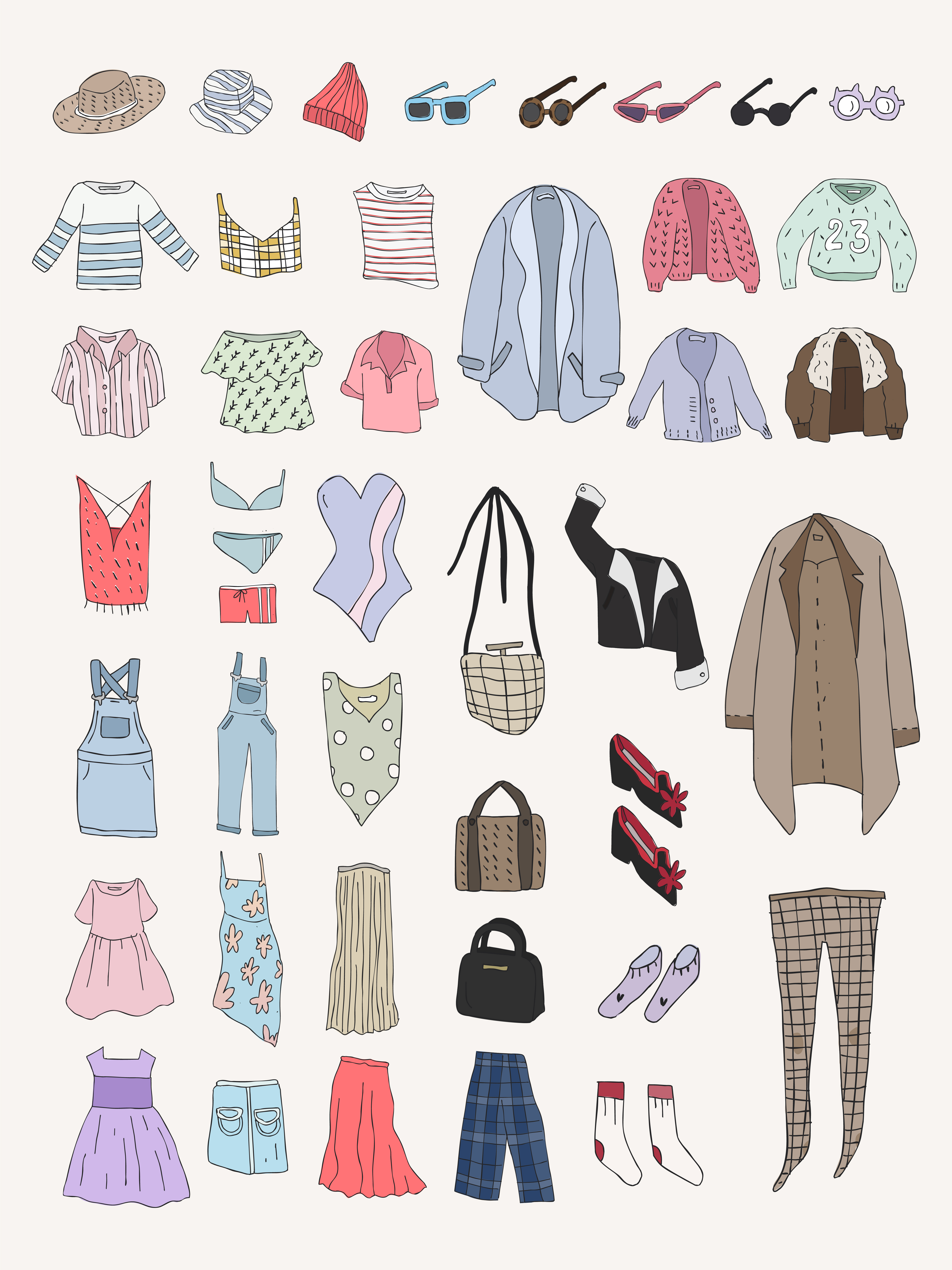 types of clothes style