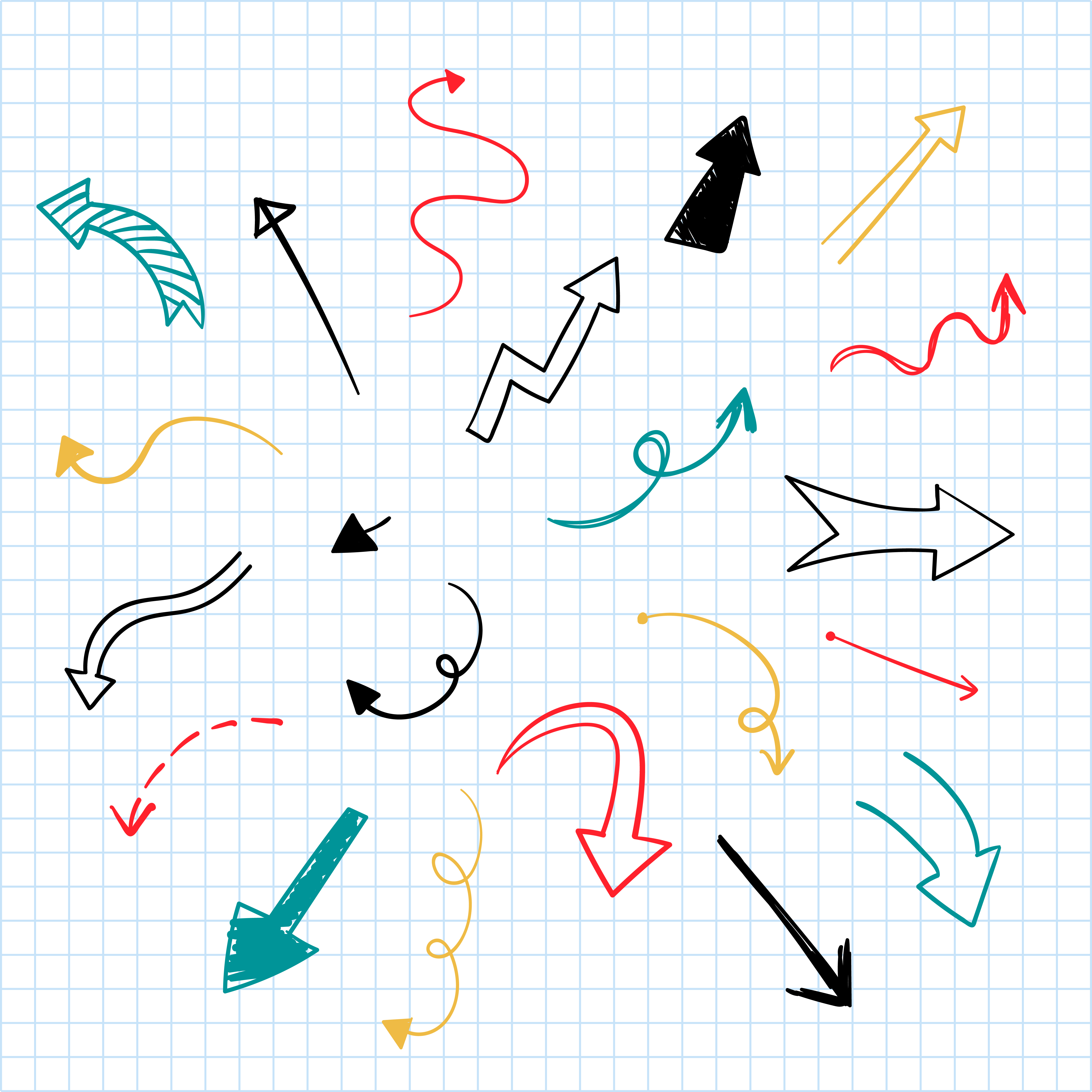 Hand drawn arrow illustration collection - Download Free Vectors